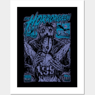 HORRORQUEENN 138 TEAL LAVENDER Posters and Art